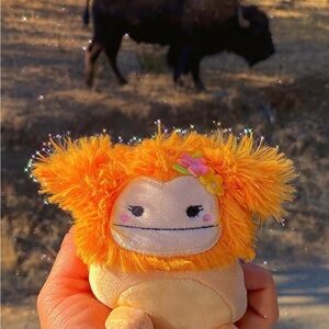 Shasta the Big foot Squishmallow Clip 3.5” NWT